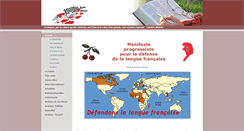 Desktop Screenshot of defenselanguefrancaise.org